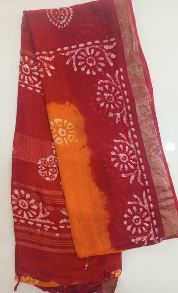 Cotton saree