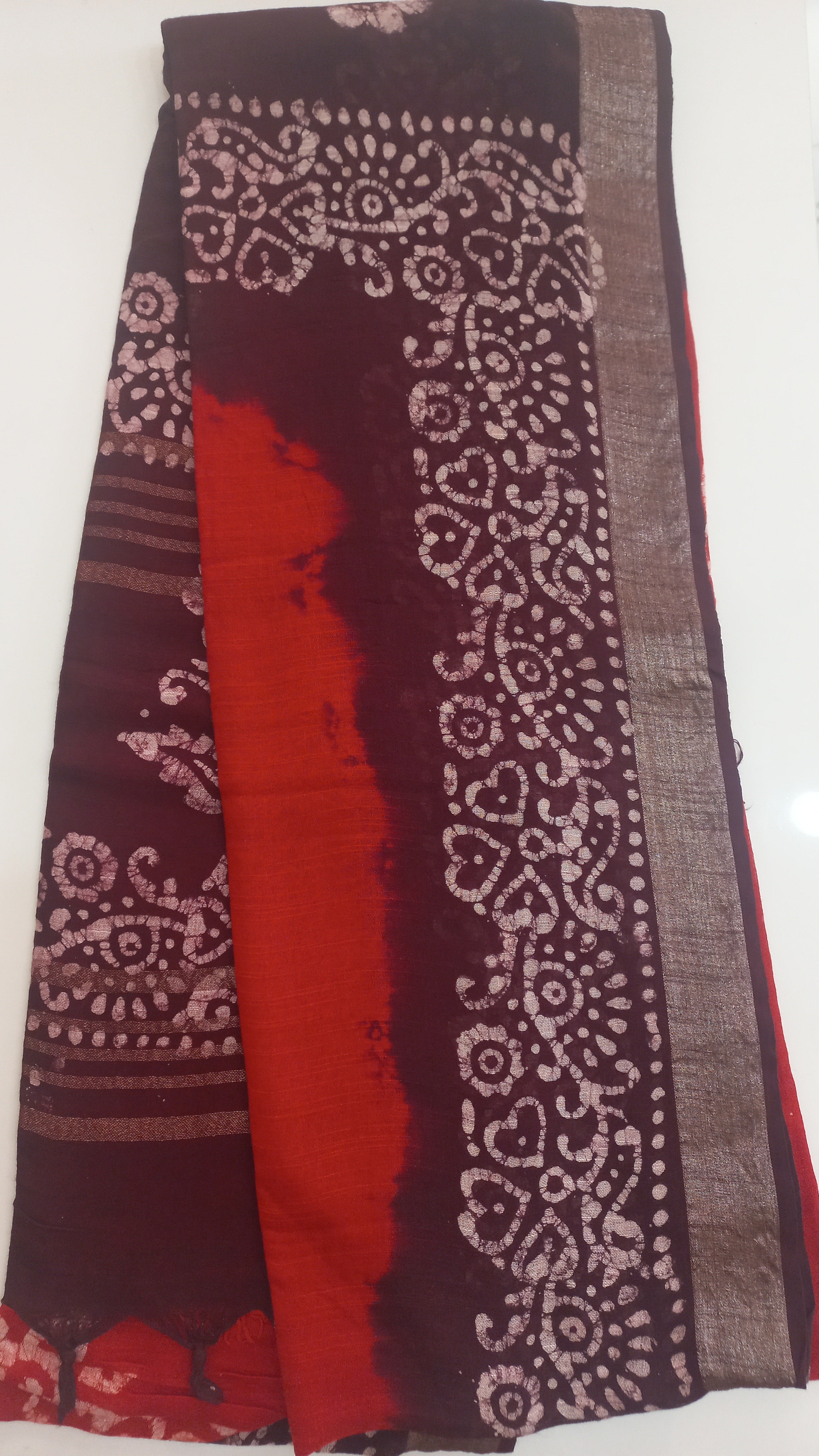 Cotton saree