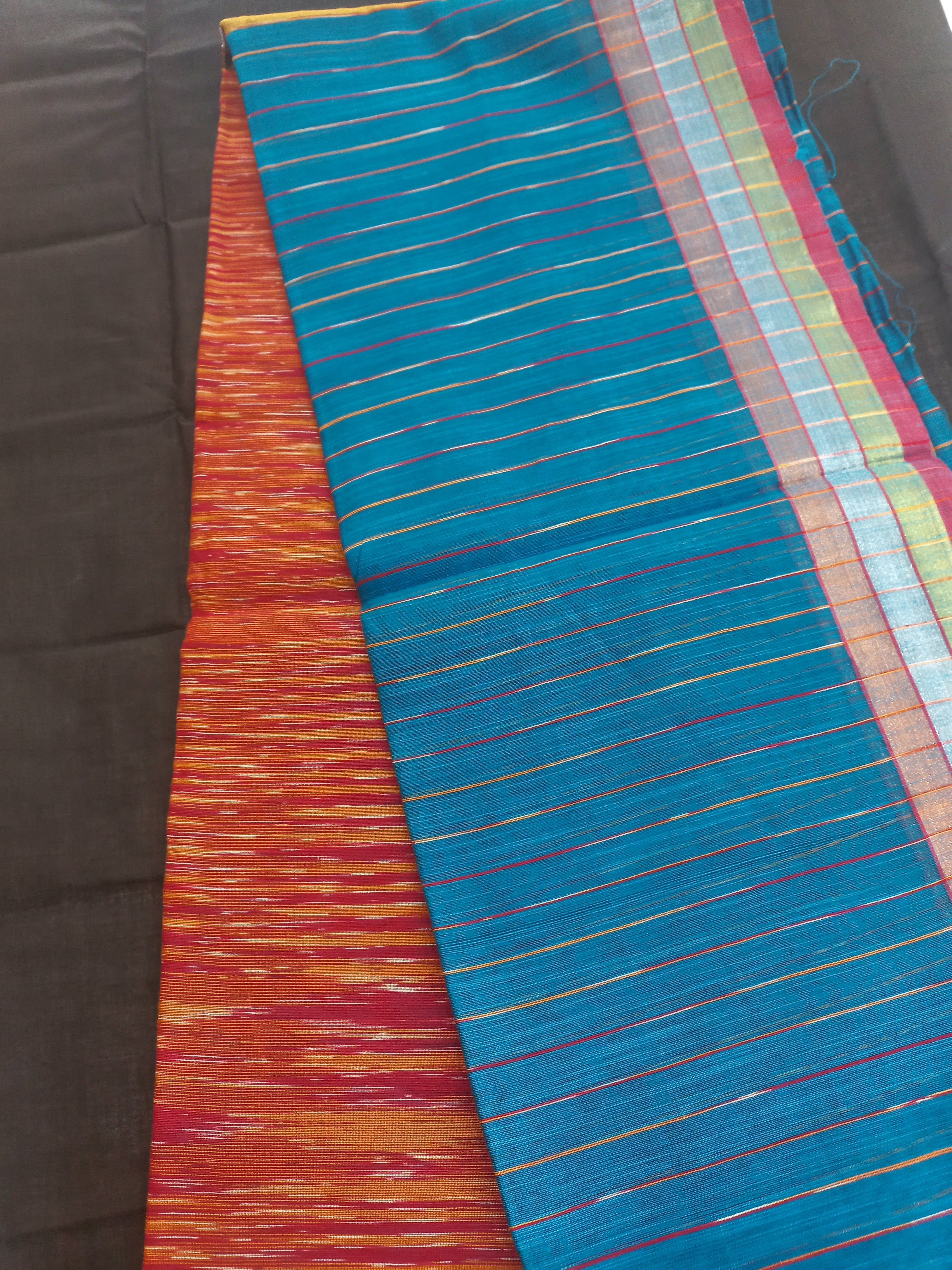 Cotton silk saree