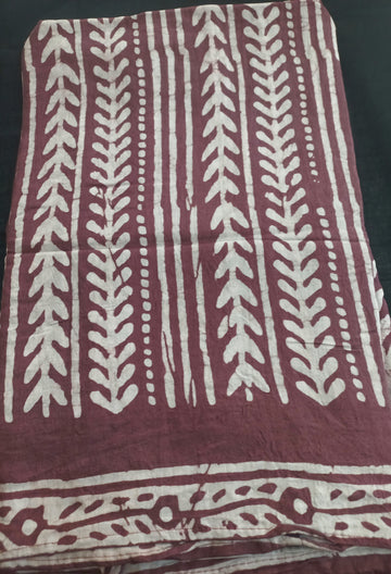 Viscose muĺ cotton saree