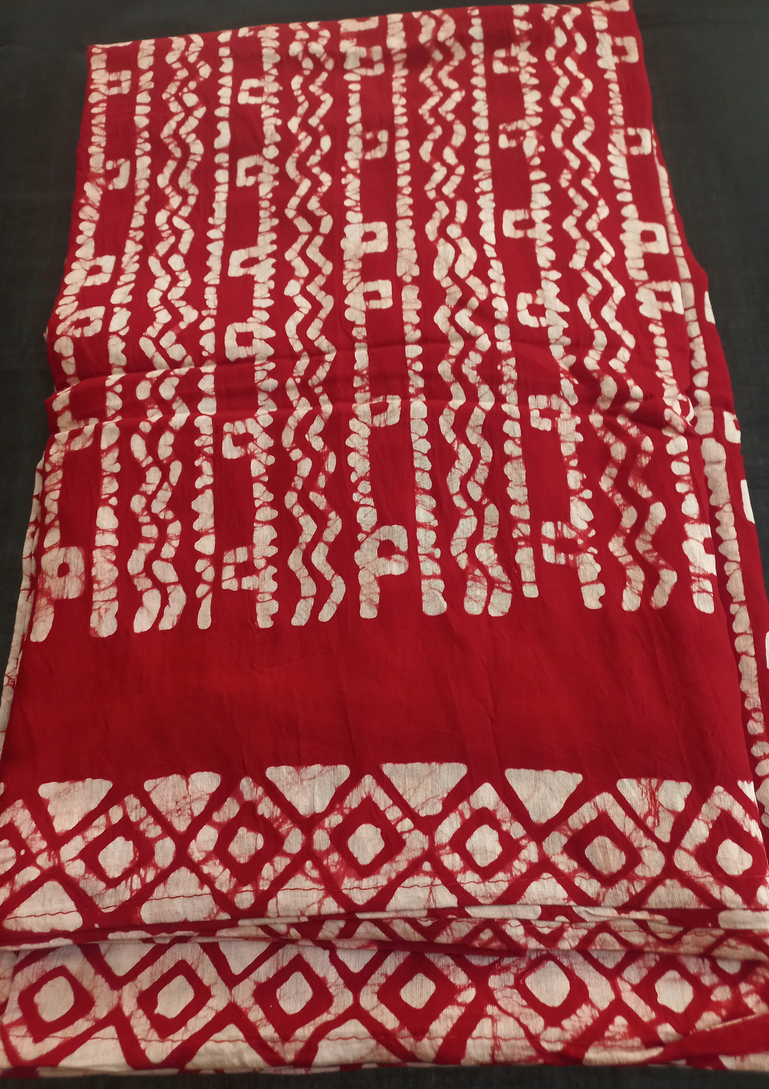 Viscose mul cotton saree