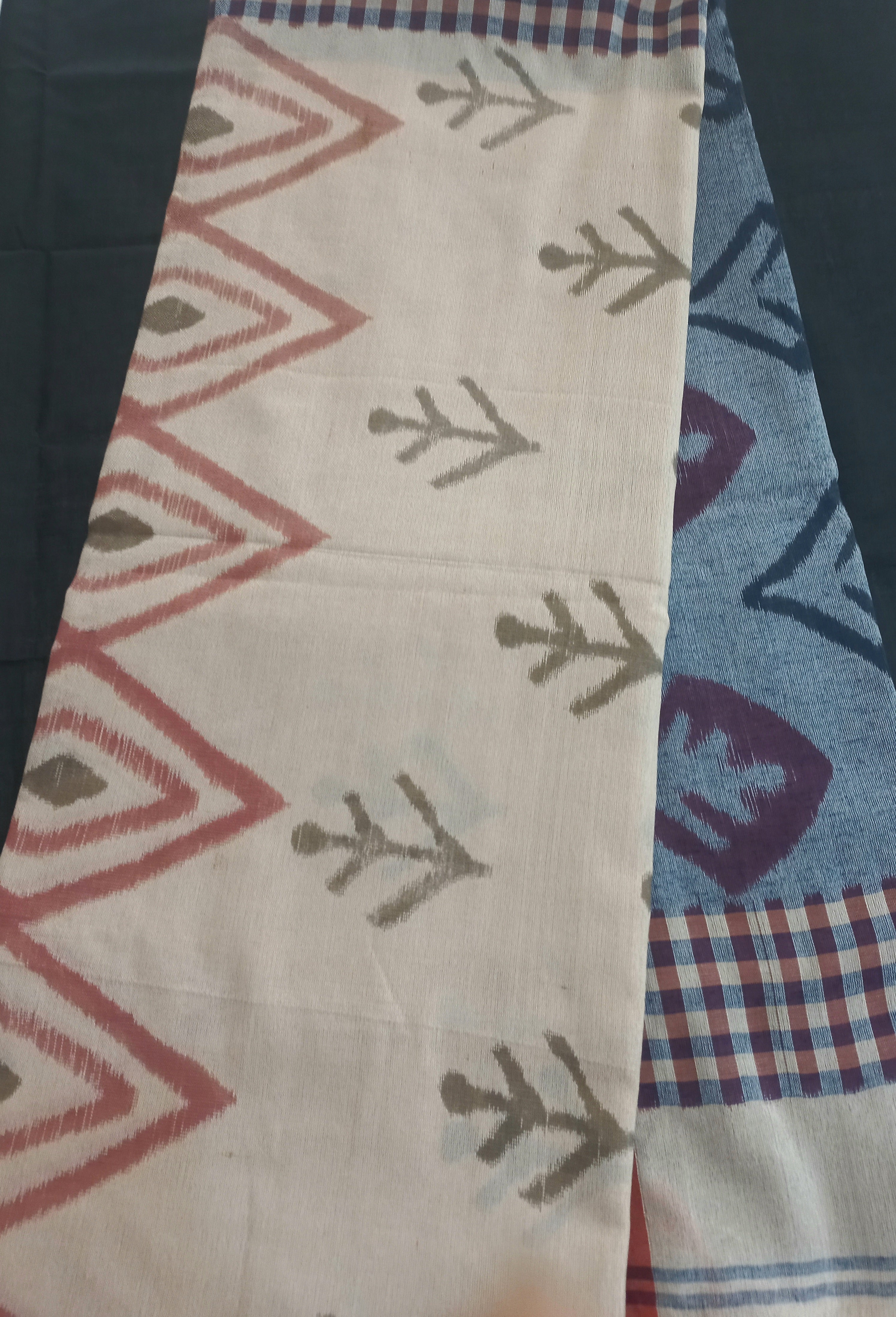 Khadi cotton saree