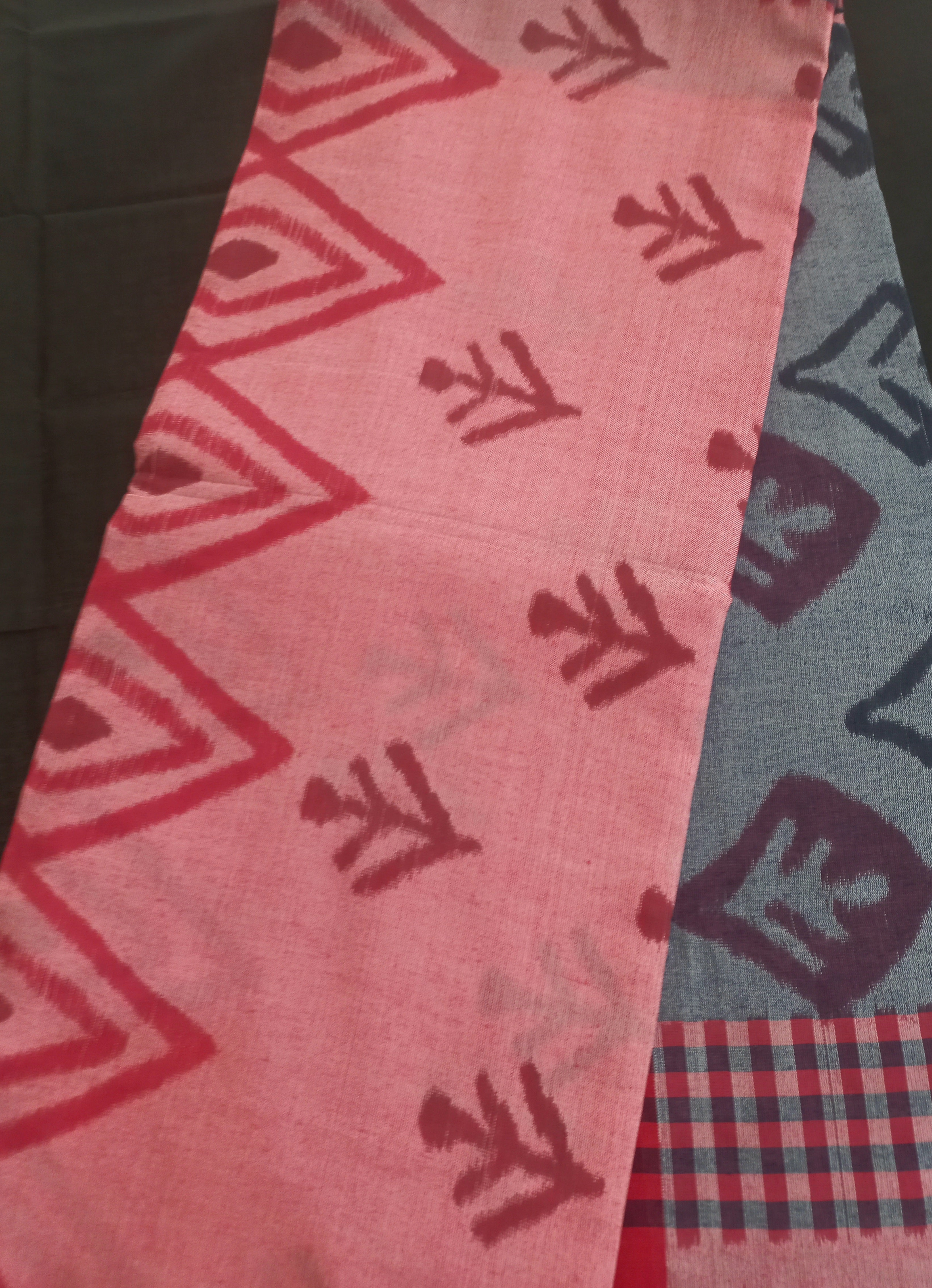 Khadi cotton saree