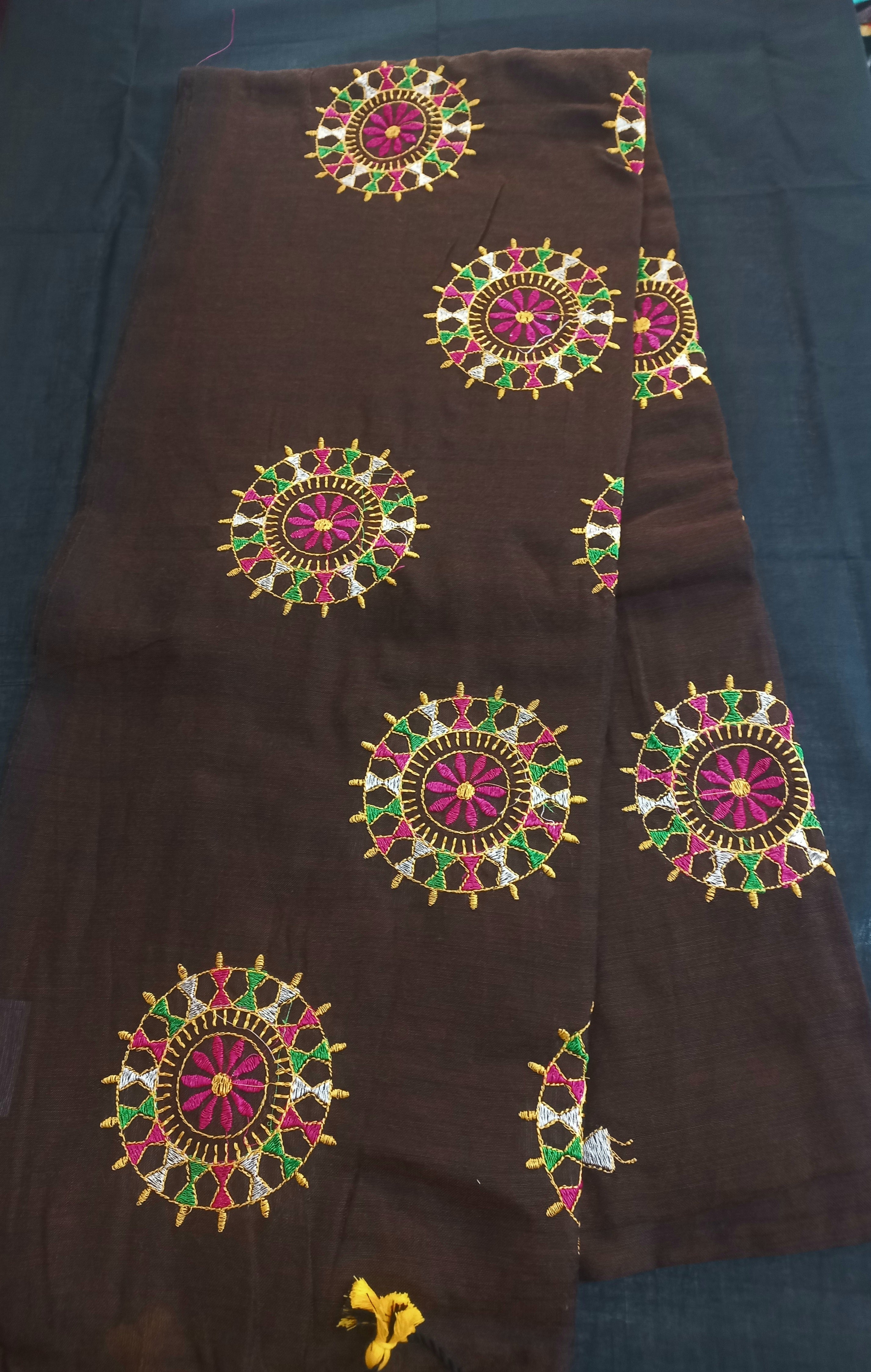 Khadi cotton saree