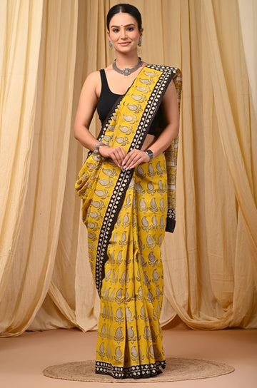 Mul mul cotton saree