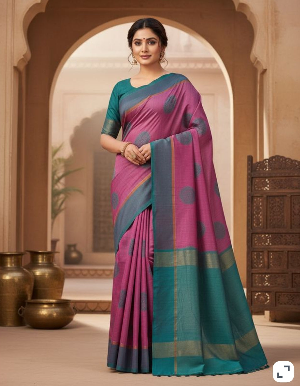 Tussar saree