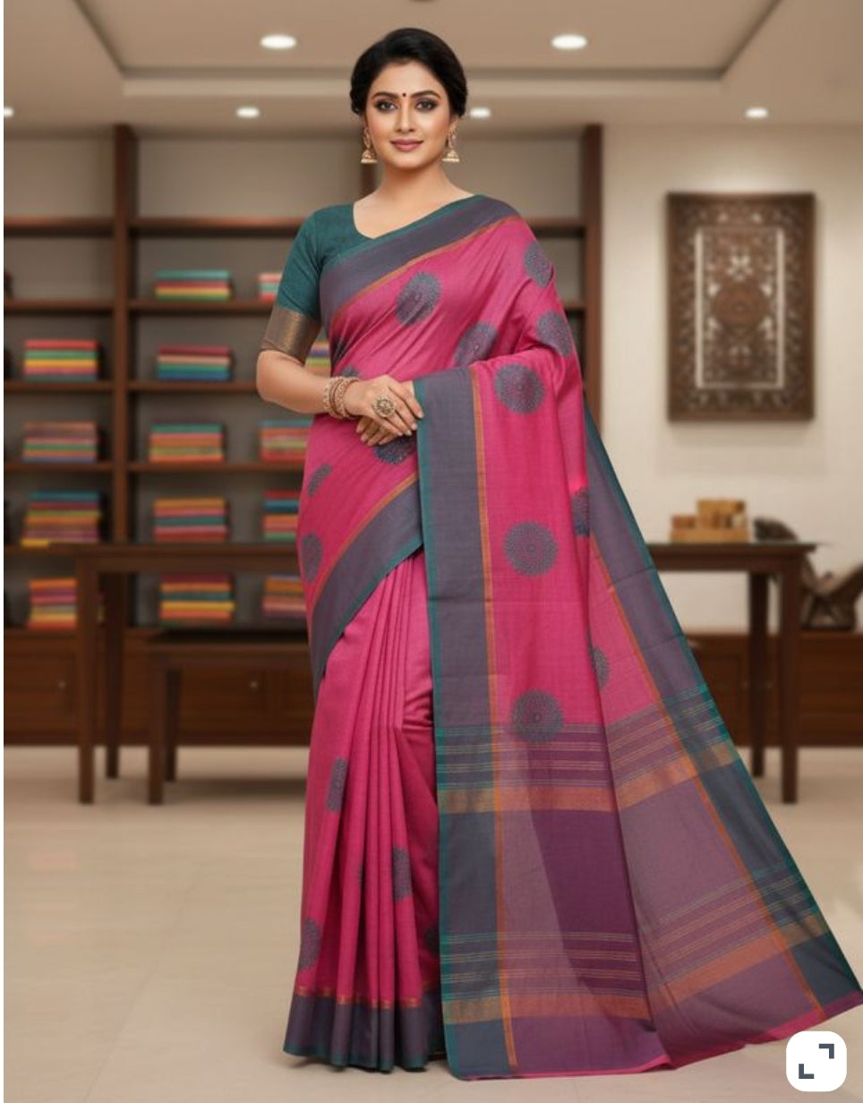 Tussar saree