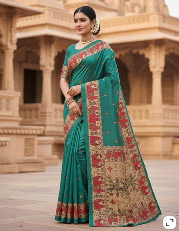 MADHUBANI PRINT SAREES